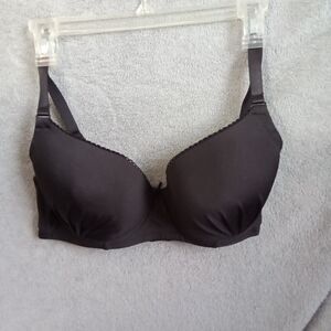 Black‎ Bra 42C Bow Hook And Eye